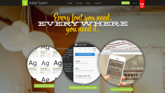 Pofesionální fonty na webu, použití Typekit.com